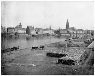 Francfort, Allemagne, fin du 19e siècle