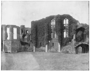 Château de Kenilworth, Angleterre, fin XIXe siècle