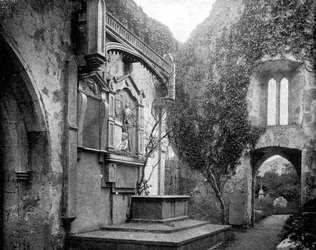 Abbaye de Muckross, Lacs de Killarney, Irlande, 1893