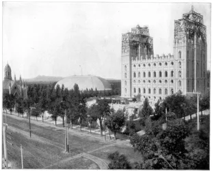 Nouveau temple mormon, Salt Lake City, Utah