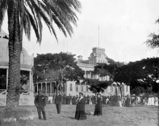 Palais royal, Honolulu, îles Sandwich, fin 19e siècle