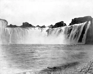 Chutes de Shoshone, Idaho, USA, 1893