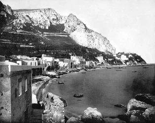 La Marina, Capri, Italie, 1893