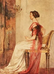 Femme assise