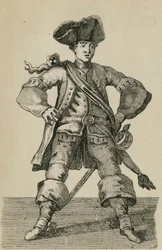 Cibber, dans le rôle de Pistol l