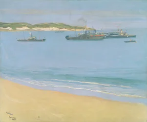 Le Port de Saint-Jean-de-Luz - Tôt le matin, 1917