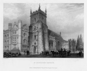 Église St Botolphs, Boston, Lincolnshire, 1842