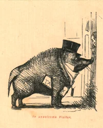 Un visiteur indésirable, 1897