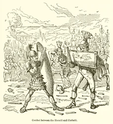 Combat entre les Horaces et les Curiaces