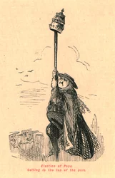 Élection du Pape. Atteindre le sommet du poteau, 1897