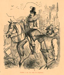 Jacques Ier en route pour l