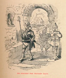 Odo renvoyé du château de Rochester, vers 1860