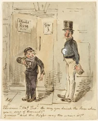 Policier et garçon