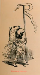 Porte-drapeau, 1852