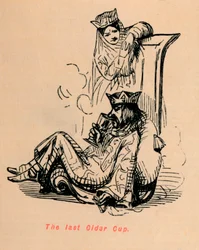 La dernière coupe de cidre, vers 1860