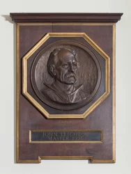Médaille représentant John Leighton