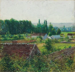 Fermes à Giverny, c.1890