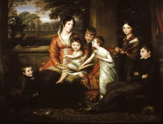 Lady Torrens et sa famille, 1820