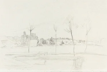 Paysage dans le Hertfordshire