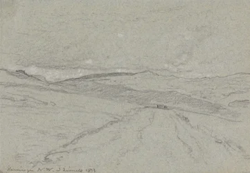 Vue de montagne au nord du Pays de Galles