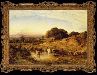 Coucher de soleil, 1860