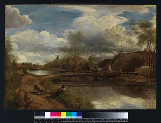 La rivière Kennet, près de Newbury, 1815