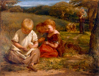 Les cueilleurs de fleurs sauvages, 1831