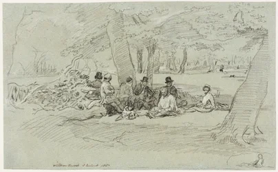 Le repas des bûcherons