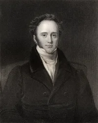 Henry John Temple, 3e Vicomte Palmerston, gravé par H.R. Cook (fl.1813-47), de 