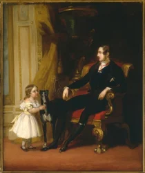 Prince consort Albert et Princess Royal