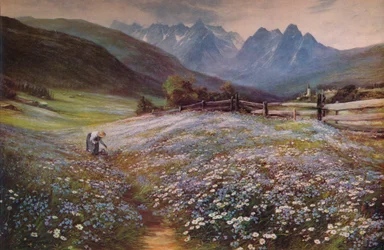 Juin dans le Tyrol autrichien, vers 1892