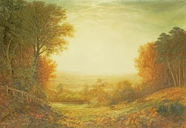 Sur Hampstead Heath en 1862 ou Quand le soleil en splendeur se fane, 1862