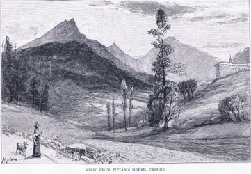 Vue de la maison de Titien, du Magazine of Art 1893, Cassell and Company