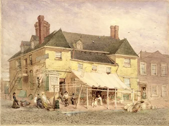 Manoir de William Penn, South Second Street, Philadelphie, 1864
