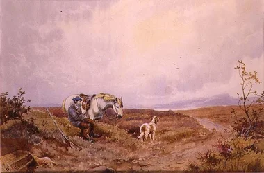 Repos après la chasse
