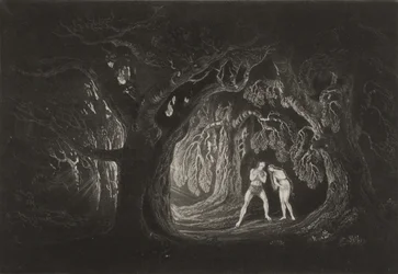 Adam entendant la voix du Tout-Puissant, c.1827