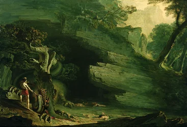 Cadmos et le dragon