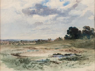 Paysage (Possiblement Richmond Park, Londres)