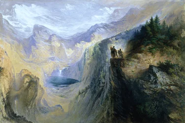 Manfred sur la Jungfrau, 1837