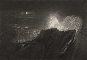 Les anges gardant le paradis la nuit, c.1827