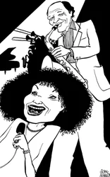 Cleo Laine et Sir John Dankworth Dame Cleo Laine, Lady Dankworth, née Clementina Dinah Campbell