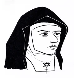 Edith Stein, alias Sainte Thérèse-Bénédicte de la Croix, était une philosophe, une féministe, une religieuse carmélite et une martyre.