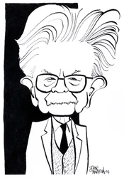 Elias Canetti, caricatures