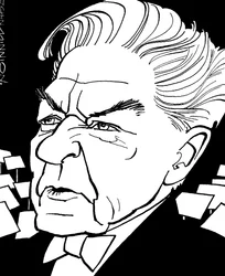 Herbert von Karajan - portrait