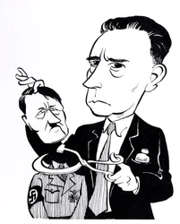 John Heartfield, caricature avec Adolf Hitler