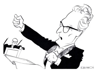 Otto Klemperer - caricatures