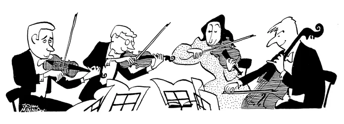 Quatuor à cordes , de John Minnion
