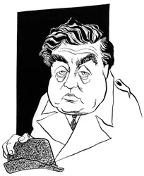 Tony Hancock, caricature de John Minnion