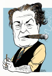 Villa-Lobos, Heitor avec un cigare