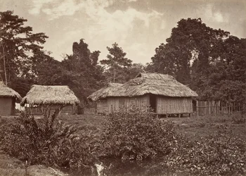 Paysage tropical, Turbo Village, 1871